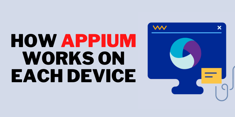 How Appium Works on Each Device