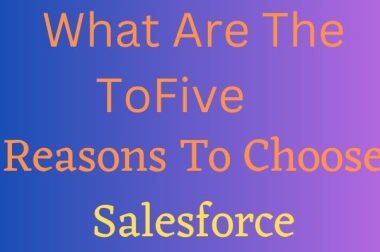 What Are The Top Five Reasons To Choose Salesforce