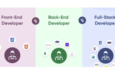 What are the critical differences between Full Stack, Front End, and Back End development?